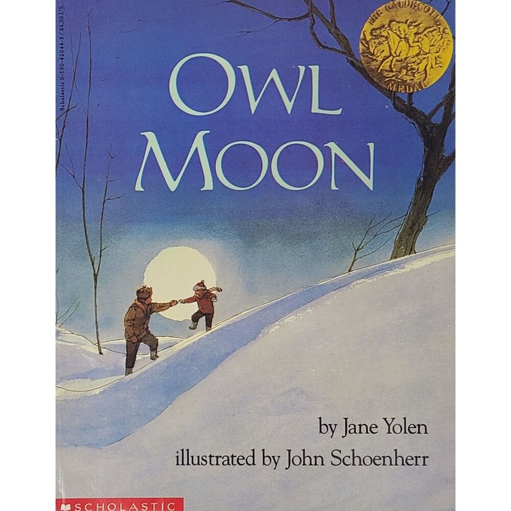 Owl Moon By Jane Yolen  Scholastic Inc Paperback Childrens Book 1988